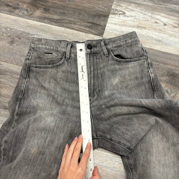 G-Star Raw Janeh Ultra High Mom Ankle Faded Black Womens 27x30 Stretch Jeans - Picture 10 of 12